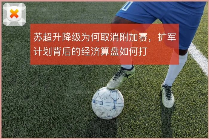 苏超升降级为何取消附加赛，扩军计划背后的经济算盘如何打